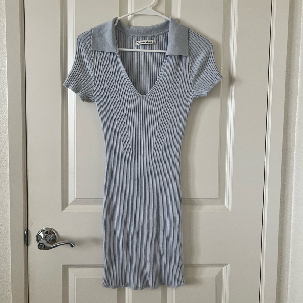 A&F • Knit polo dress